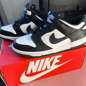 Nike Dunk Low GS Black and White